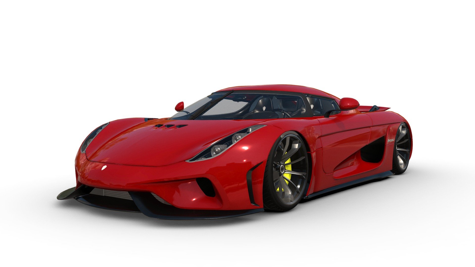This highly detailed 3D model of the Koenigsegg Regera is a masterpiece of automotive design and engineering. The Koenigsegg Regera is a hybrid hypercar known for its stunning aesthetics and exceptional performance. This 3D model faithfully replicates every curve and detail of the real car, making it a perfect choice for automotive enthusiasts, 3D artists, and designers 3d model