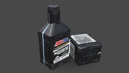 Motor Oil Bottle oil, motor, garage, brake, radiator, service, tool, engine, repair, gearbox