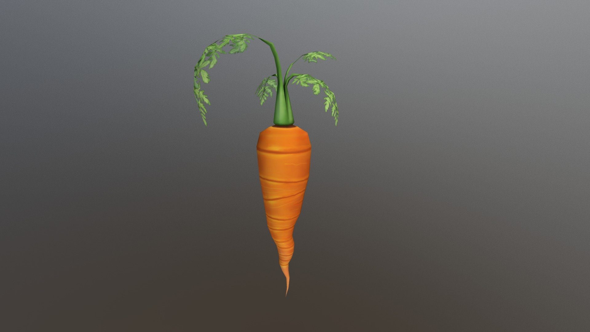 A Carrot :^) - 3D model by Ben Watts (@craxi) 3d model