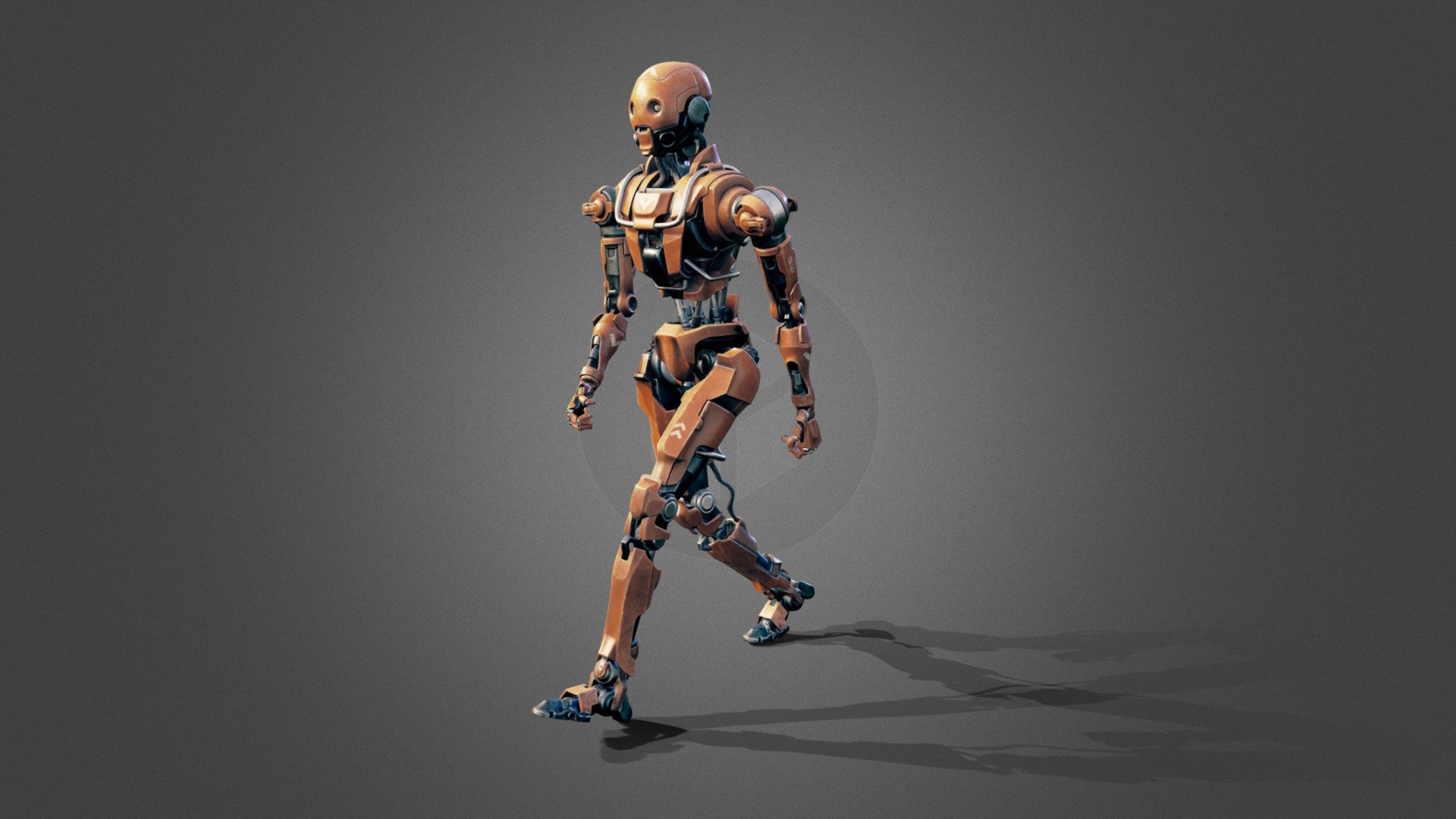 Made this robot specifically for this competition. I tried to think over and work out all the node and joints 3d model