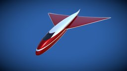 Hyper Flow stylised, artdeco, aircraft, art-deco, plane, stylized