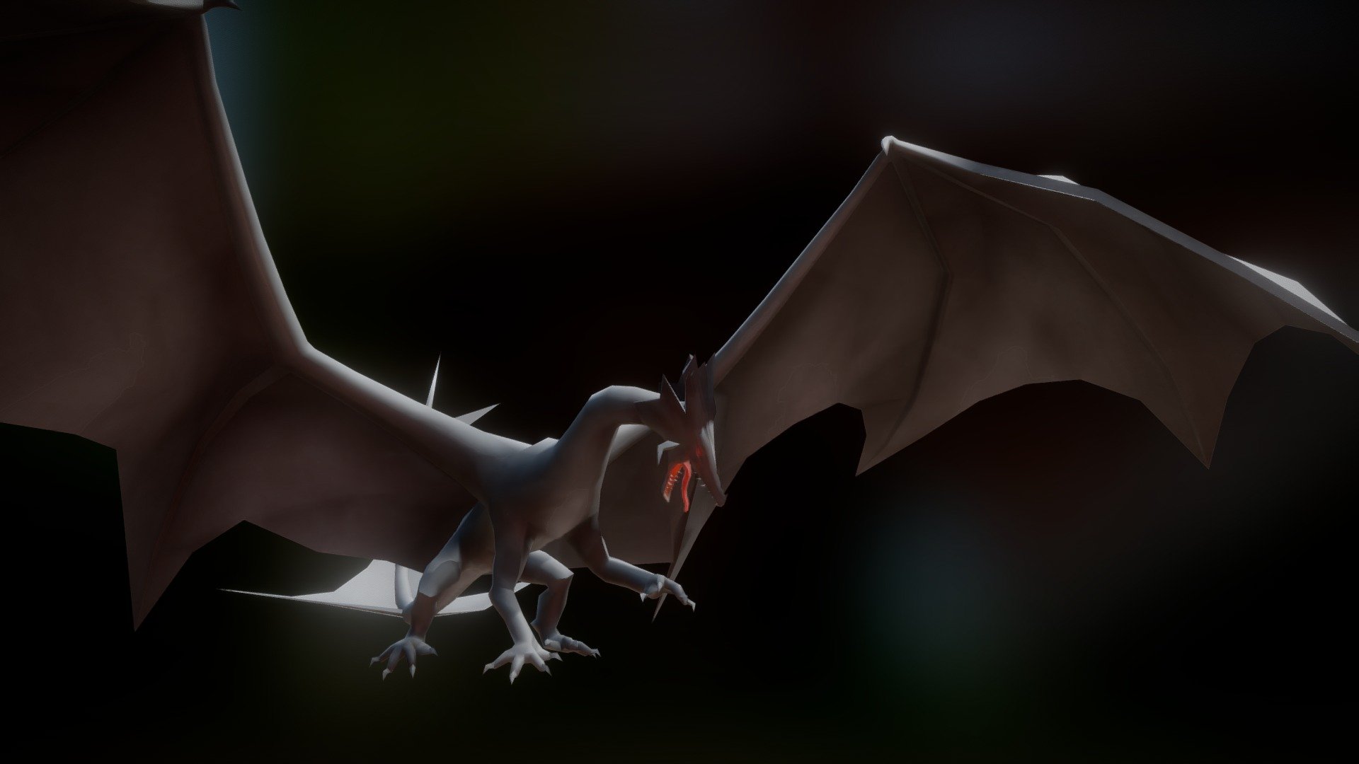 Four legged low poly dragon with more sensible proportioned wings.
Model Rigged and 3 example poses.
Hand painted Texture included - Low Poly Dragon - Buy Royalty Free 3D model by Mr. The Rich (@MrTheRich) 3d model