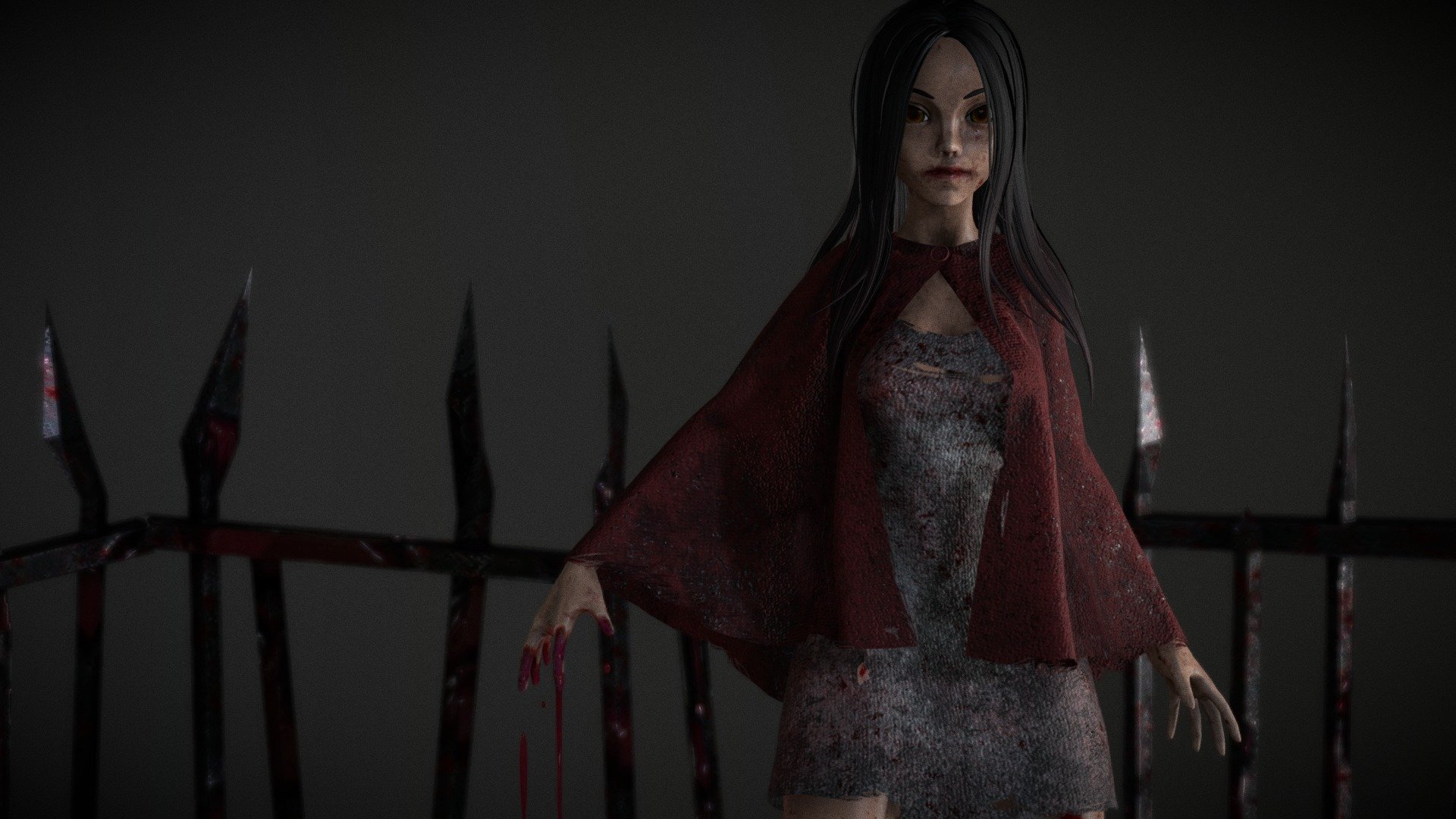 Vampire hunting time!
Rigged model include Tpose.
Girl naked=41K 
Girl + cloth=66k


 - Red - Buy Royalty Free 3D model by AlvaWong (@alvawong06) 3d model