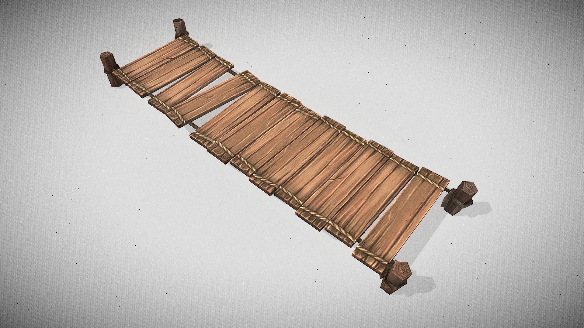 Wood Bright Low Poly
* Add a bridge in your game project with this low poly.
* Polygons :286
* Diffuse Texture: 1024×1024
* Formats: .3ds, .fbx, .obj, Enjoy - Wood Bright Low Poly - Buy Royalty Free 3D model by playdesign 3d model