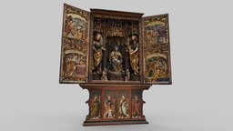 The Brixen Altarpiece photogrammetry
