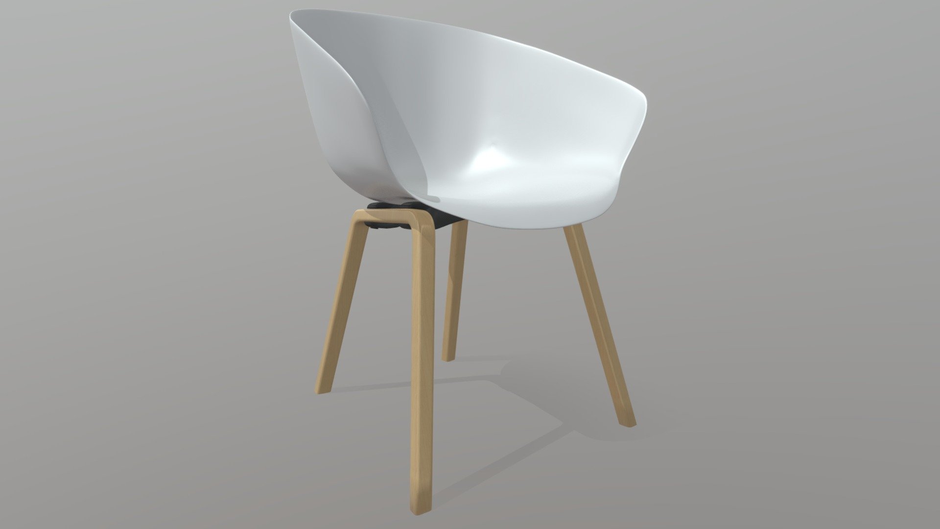 Teddy Tub Chair - 3D model by JasonL (@mauri.schnyder) 3d model