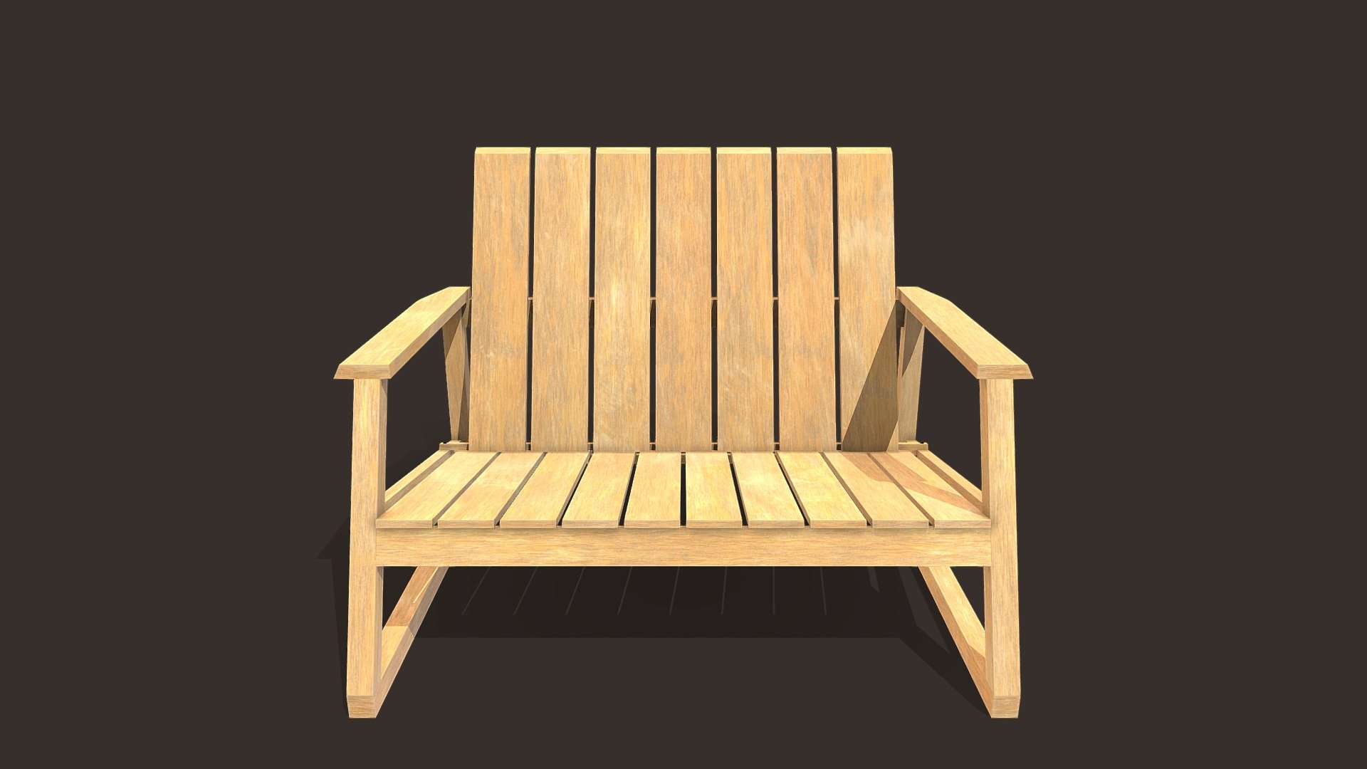 Outdoor bench  is a model that will enhance detail and realism to any of your rendering projects. The model has a fully textured, detailed design that allows for close-up renders, and was originally modeled in Blender 3.5, Textured in Substance Painter 2023 and rendered with Adobe Stagier Renders have no post-processing.

Features: -High-quality polygonal model, correctly scaled for an accurate representation of the original object. -The model’s resolutions are optimized for polygon efficiency. -The model is fully textured with all materials applied. -All textures and materials are included and mapped in every format. -No cleaning up necessary just drop your models into the scene and start rendering. -No special plugin needed to open scene.

Measurements: Units: M

File Formats: OBJ FBX

Textures Formats: PNG 4k - Outdoor bench - Buy Royalty Free 3D model by MDgraphicLAB 3d model