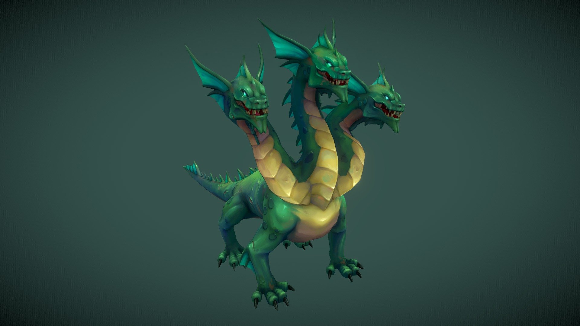 Stylized character for a project.

Software used: Zbrush, Autodesk Maya, Autodesk 3ds Max, Substance Painter - Stylized Hydra - 3D model by N-hance Studio (@Malice6731) 3d model