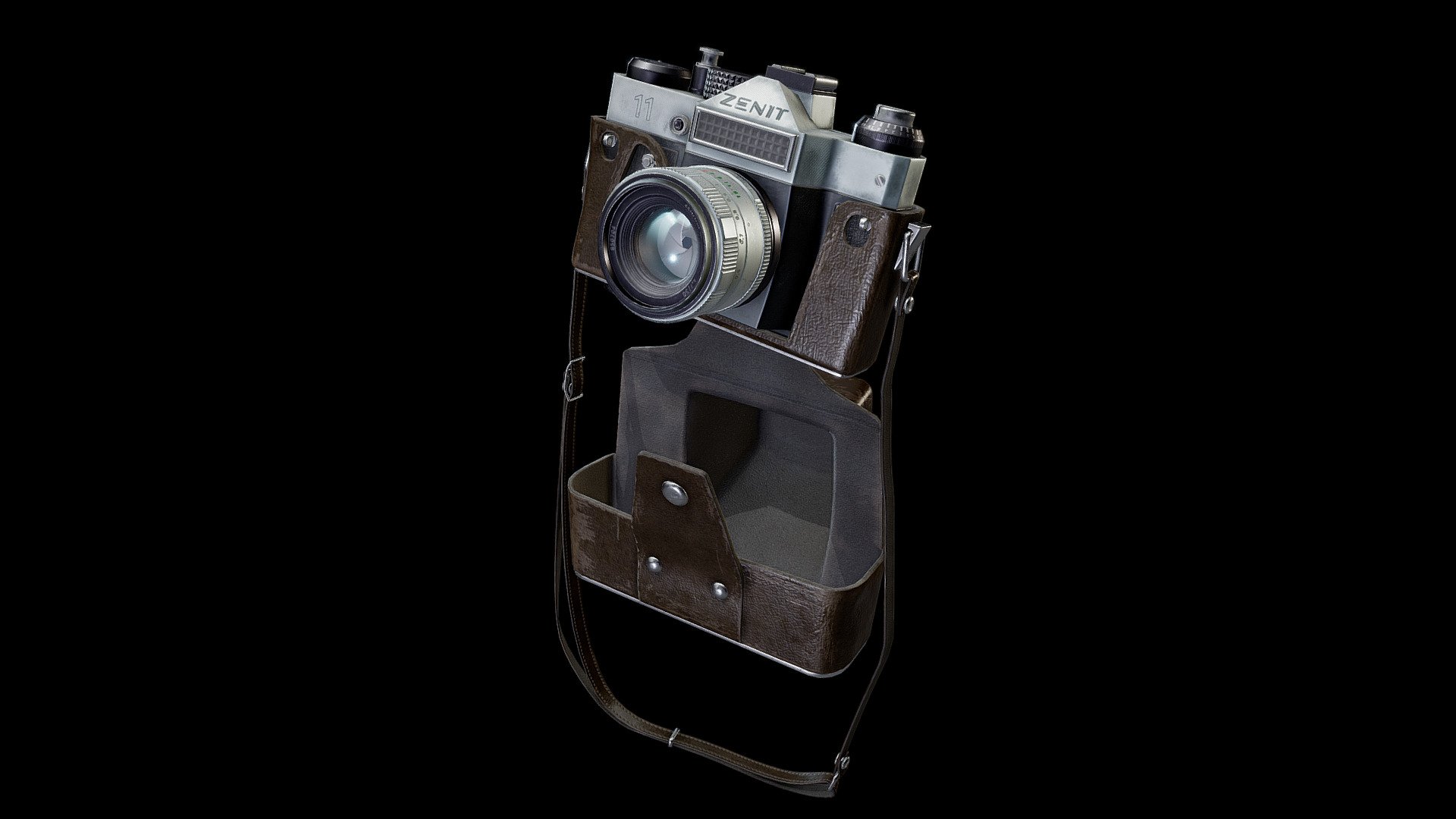 Old photocamera model.
Textures: PBR, 2 sets (camera, cover) 2048x2048

Made with Blender and Substance Painter 3d model
