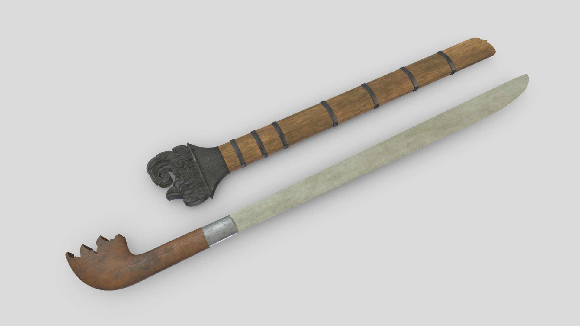 Hi, I'm Frezzy. I am leader of Cgivn studio. We are finished over 3000 projects since 2013.
If you want hire me to do 3d model please touch me at:cgivn.studio Thanks you! - Kabeala Sword Low Poly Realistic PBR - Buy Royalty Free 3D model by Frezzy3D 3d model