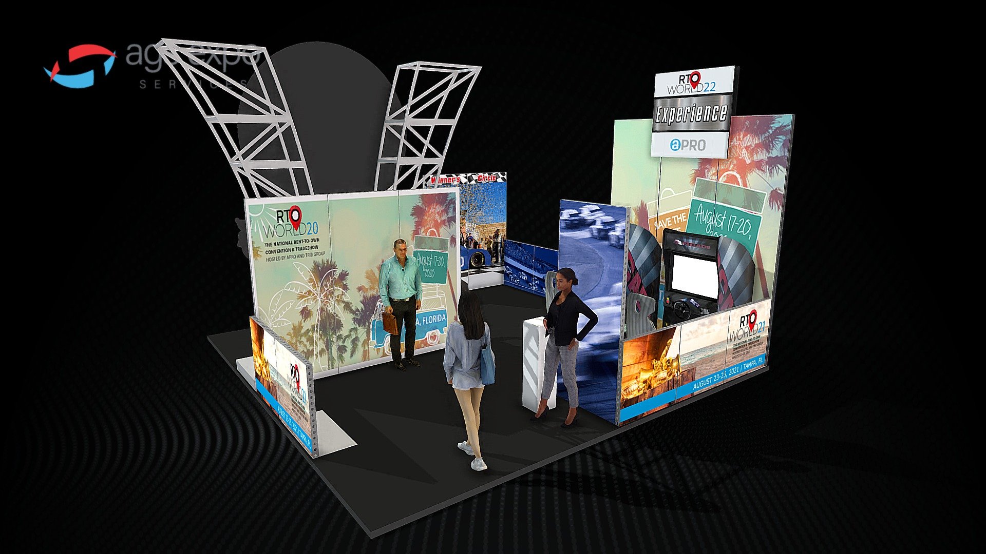 RFMA 2021 - Experience Booth - FINAL - copy - 3D model by AGS Expo Services (@AGS-EXPO) 3d model