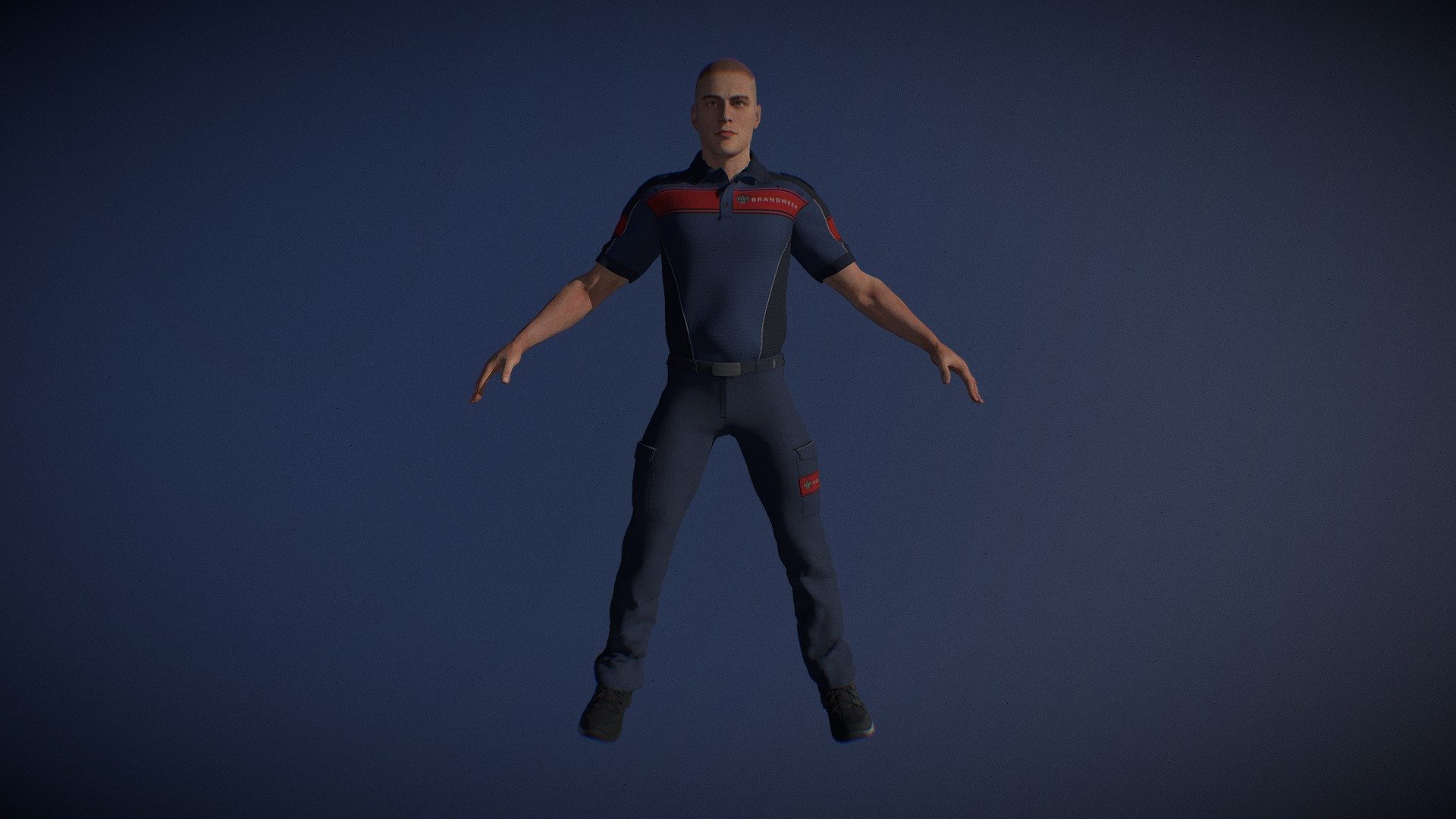 For a custom VR dutch emergency service scenario simulation project, we made a custom dutch firefighter male officer model with realistic details and rigged to the unreal engine 4 skeleton.

The related VR project is as experimental to learn diffirent scenario’s as a emergency  service member, and how it is like being in a world where everything can happen just as in real life. This model and the project affiliated content will not be downloadable or available to the public.

This project is not affiliated to the original author AKA Brandweer Nederland and its subsidaries 3d model