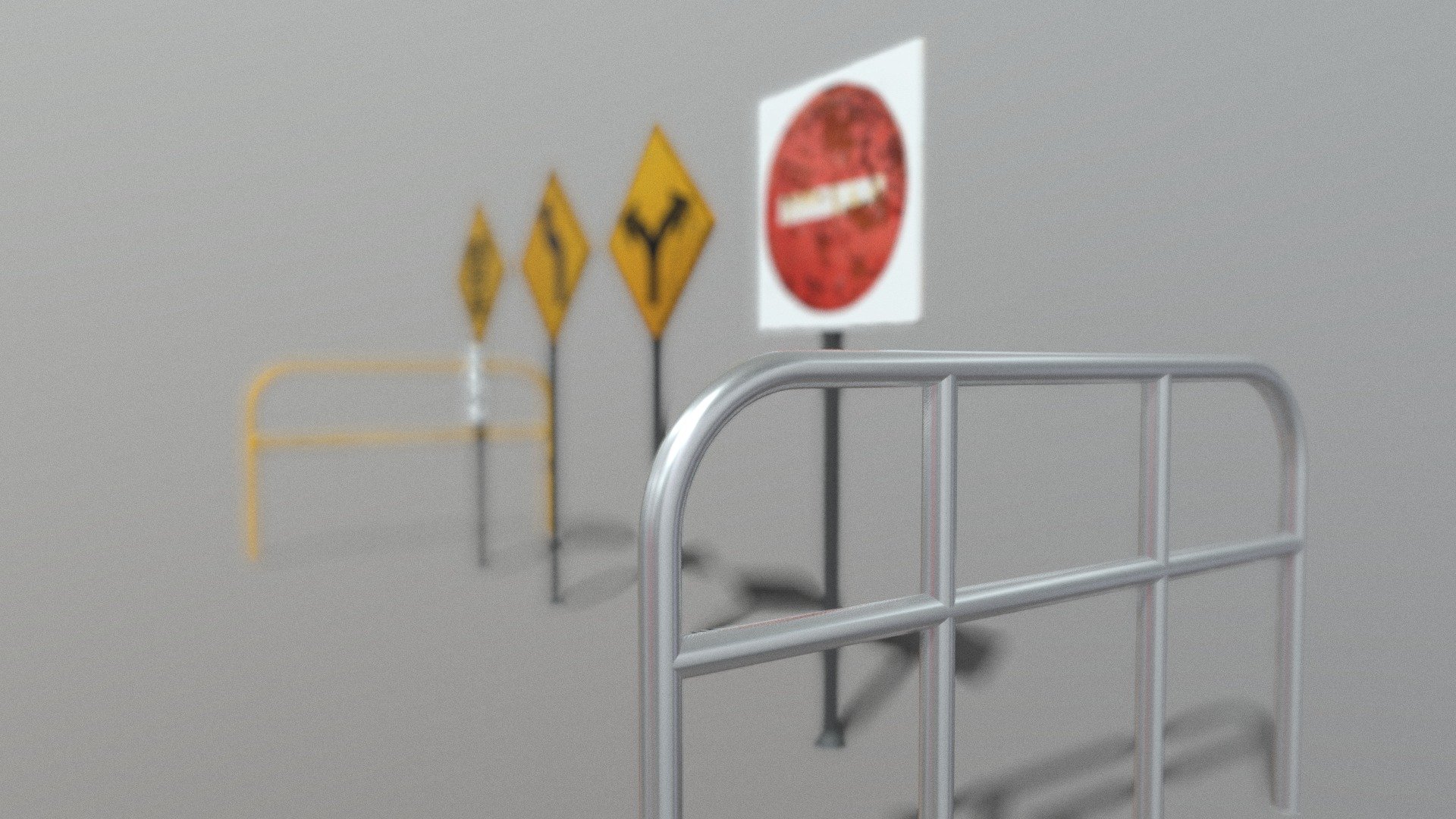 Note: Preview has some issues in rendering the model correctly. Once you download, it is completly fine.

Hurrayyy🥳 it’s me stupids !!!

I bring this model to present you the highway road sign board with grills or barriers or whatever you call so.

Hope you found this 3D model usefull

Enjoy free 3D models!!!!!!!!!!!

ROY - Road sign boards and grills - Download Free 3D model by ROY (@roy.gearloft.in) 3d model