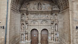 Church of Santo Tomás Main Entrance (year 1525) spain, renaissance, smartphone, main, iglesia, facade, espana, haro, cultural-heritage, photogrammetry, sculpture