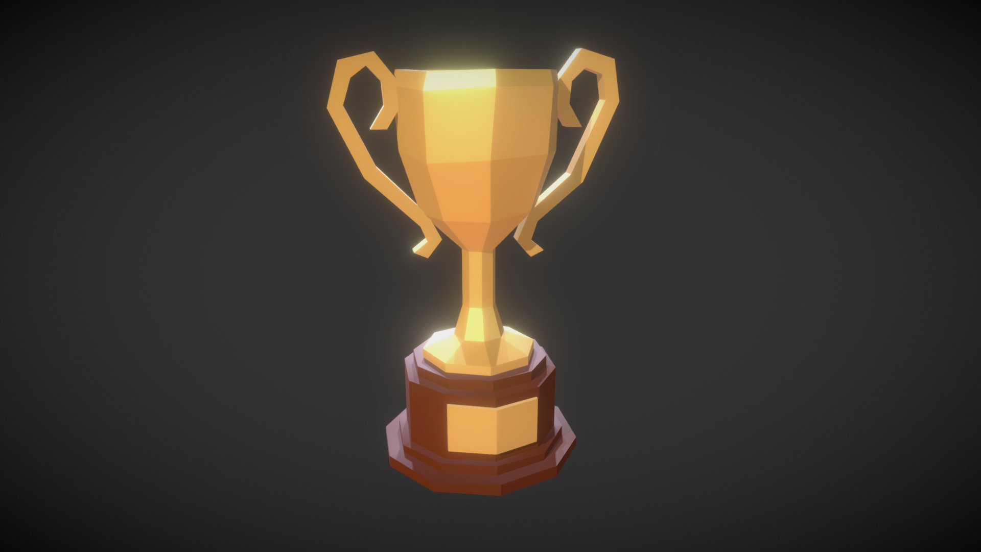 To celebrate winning a 2017 Unity Award for Best Artistic Content on the Unity Asset Store. Free to download in our POLYGON style - A cool little cup just for fun :) - Download Free 3D model by Synty Studios (@syntystudios) 3d model