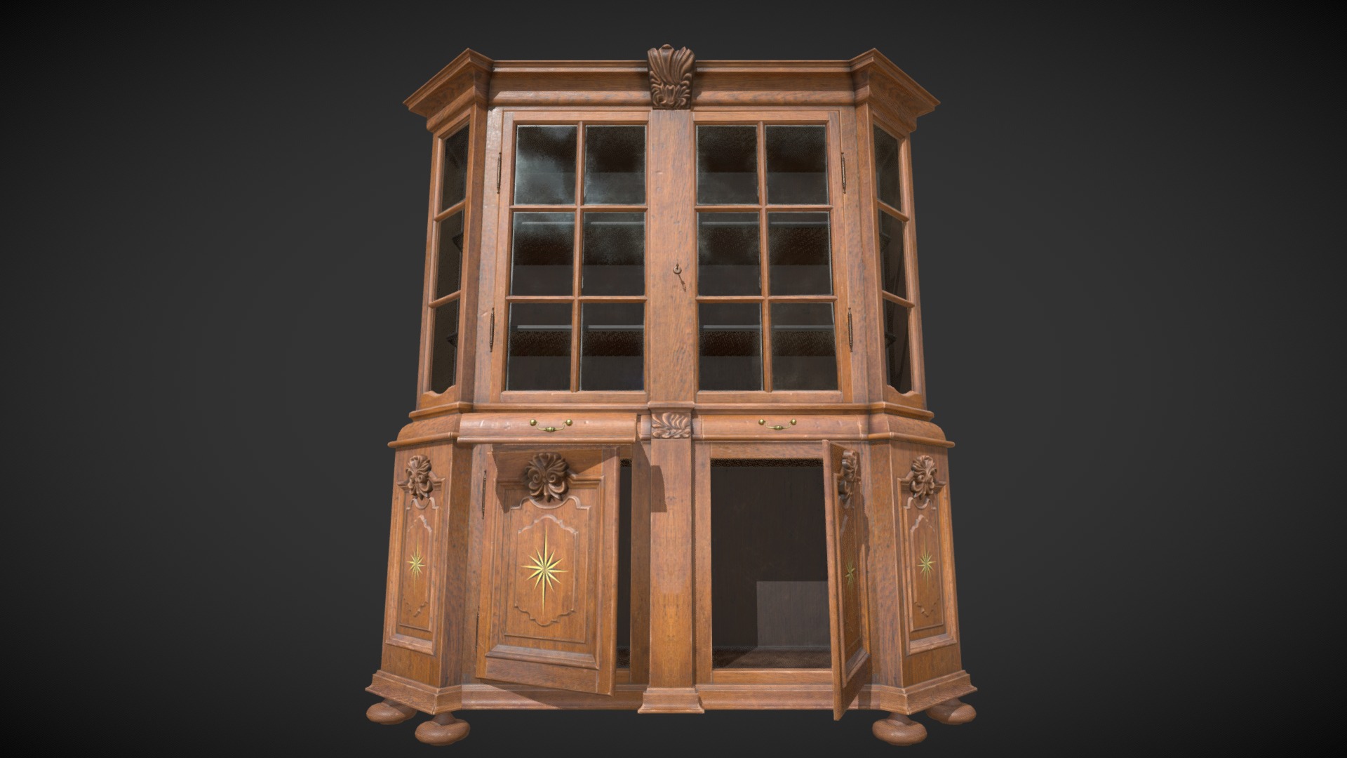 lowpoly game model with PBR
2048 texture - Display Cupboard - 3D model by J.Seok Lee (@sonaki82) 3d model
