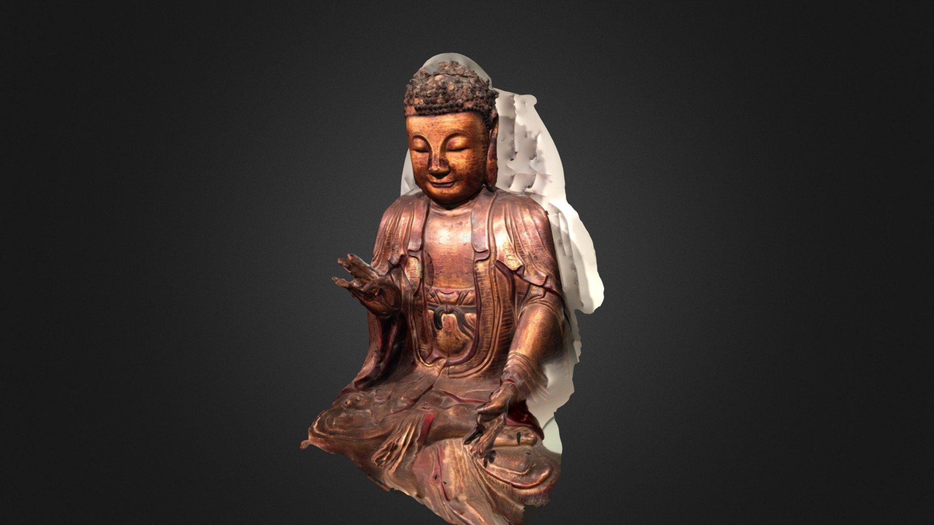 Taken at the SF Asian Art Museum (asianart.org) using the Trnio iPhone app 3d model