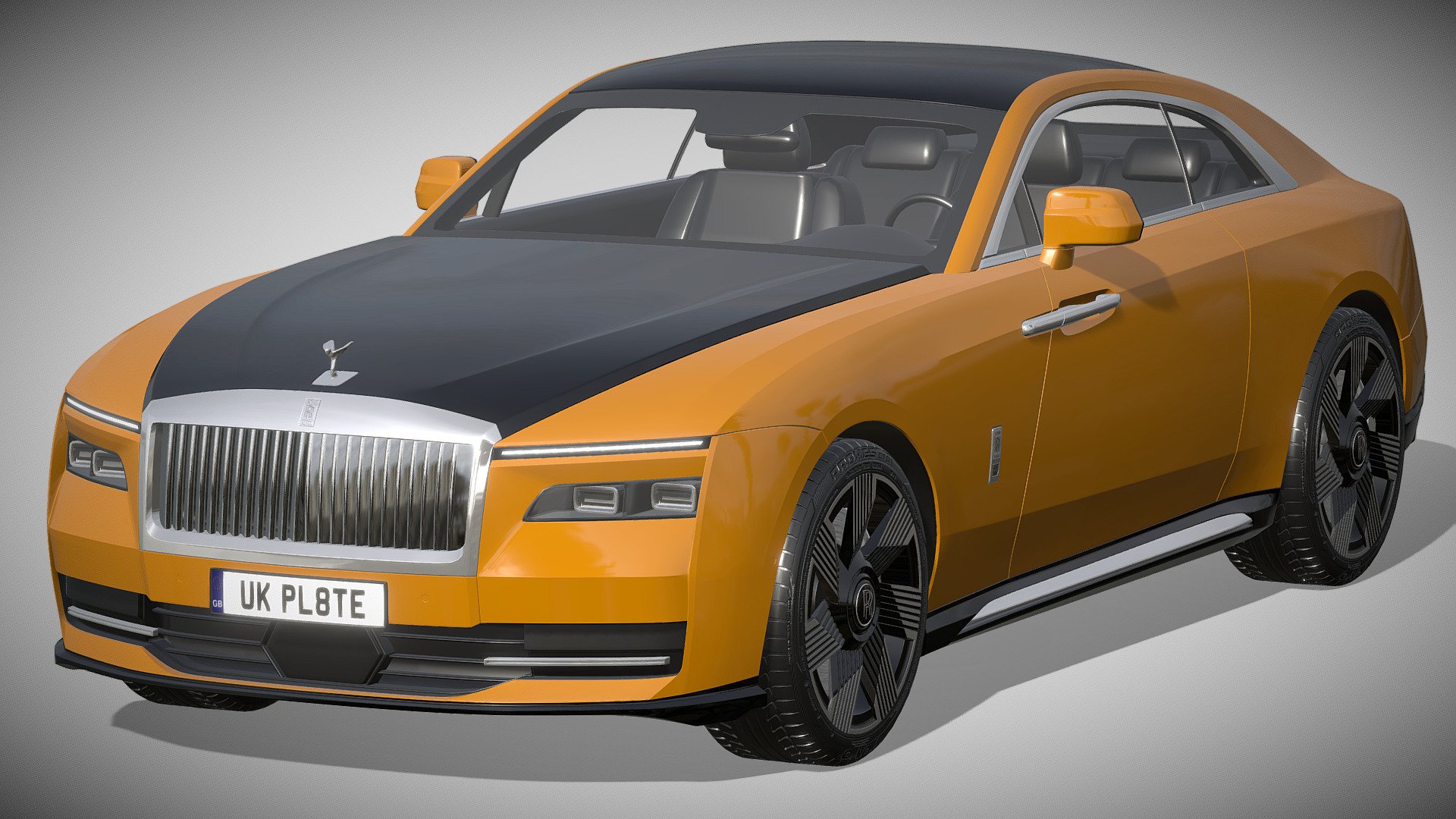 Rolls-Royce Spectre

https://www.rolls-roycemotorcars.com/en_GB/showroom/spectre.html

Clean geometry Light weight model, yet completely detailed for HI-Res renders. Use for movies, Advertisements or games

Corona render and materials

All textures include in *.rar files

Lighting setup is not included in the file! - Rolls-Royce Spectre - Buy Royalty Free 3D model by zifir3d 3d model