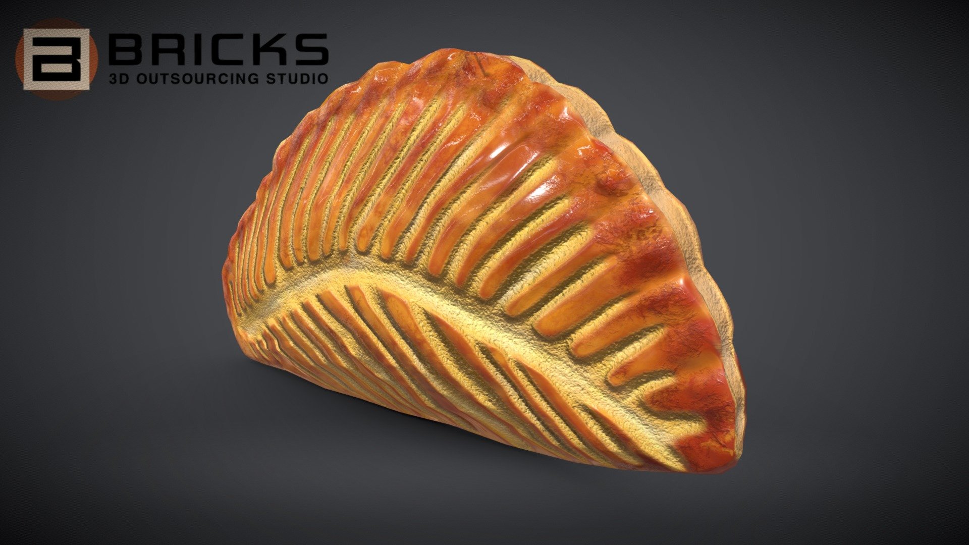 PBR Food Asset:
TurnoverApple
Polycount: 1000
Vertex count: 584
Texture Size: 2048px x 2048px
Normal: OpenGL

If you need any adjust in file please contact us: team@bricks3dstudio.com

Hire us: tringuyen@bricks3dstudio.com
Here is us: https://www.bricks3dstudio.com/
        https://www.artstation.com/bricksstudio
        https://www.facebook.com/Bricks3dstudio/
        https://www.linkedin.com/in/bricks-studio-b10462252/ - TurnoverApple - Buy Royalty Free 3D model by Bricks Studio (@bricks3dstudio) 3d model