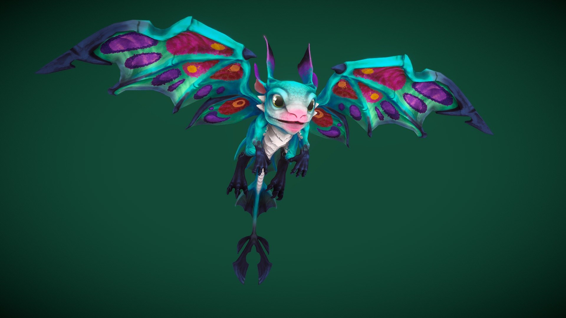 Stylized character for a project.

Software used: Zbrush, Autodesk Maya, Autodesk 3ds Max, Substance Painte - Stylized Forest Drake - 3D model by N-hance Studio (@Malice6731) 3d model