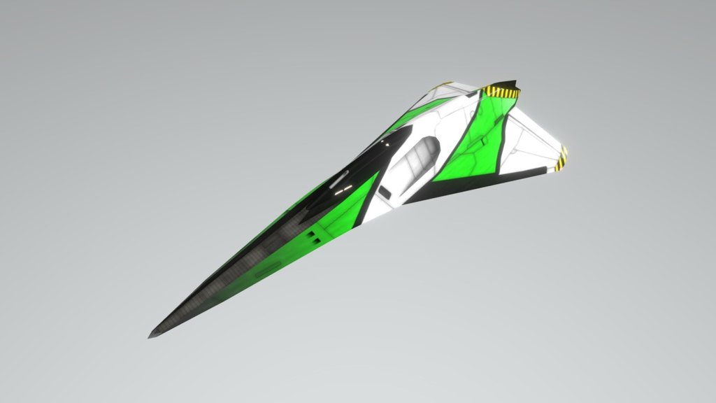 For the game Ballistic NG (PC)
Fastest ship in the game, with excellent maneuverability, but low impact resistance 3d model