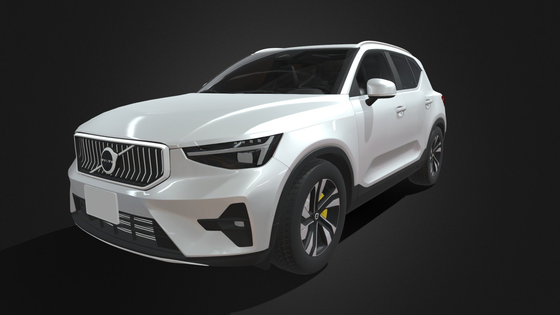 The Volvo XC40 is a subcompact luxury crossover SUV manufactured by Volvo Cars. It was unveiled on 21 September 2017 as the smallest SUV model from Volvo - Volvo XC40 - 3D model by Davidson3D 3d model