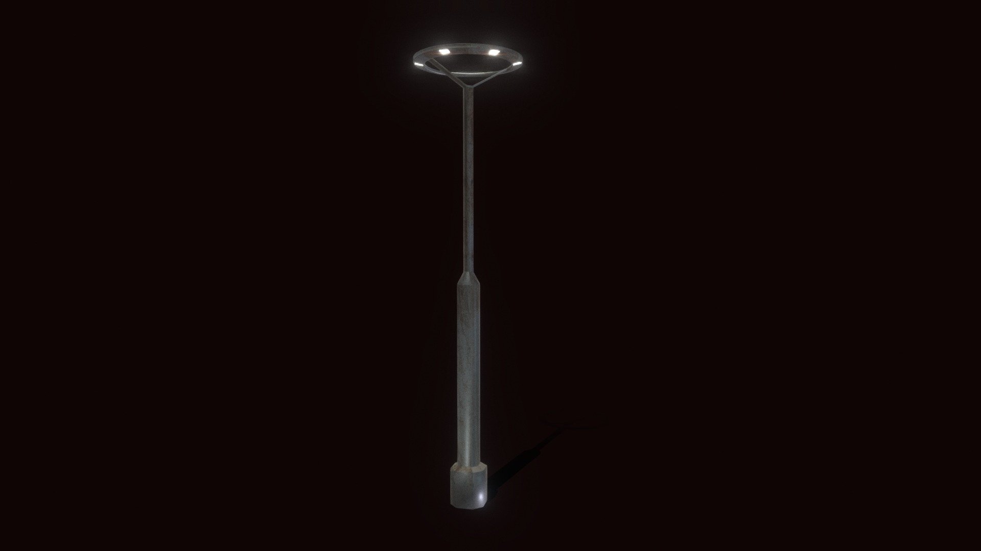 a very simple low poly street lamp

Please credit me if you use :) - simple Street Lamp - Download Free 3D model by ribot02 3d model