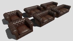 Chesterfields sofa, leather, couch, seat, furniture, chesterfield, chair
