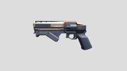 Destiny 2 Hawke Handcannon handcannon, destiny2, destiny2-fanart, weapon, gun, textured