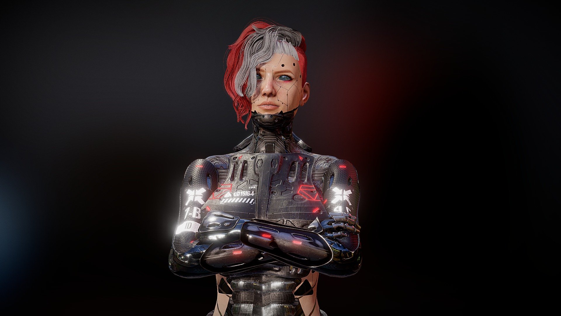 CYBERPUNK CHARACTER WOMAN BY OSCAR CREATIVO All rights reserved www.oscarcreativo.co
FULL PROYECT: https://www.artstation.com/artwork/rJmQZe

Attach additional file: BLENDER POSE T TEXTURES RIGGING
TEXTURES PBR 2K. 4K
RIGGING**





**If you need support write to my email creagraf@hotmail.com
** - CYBERPUNK CHARACTER  WOMAN BY Oscar Creativo - Buy Royalty Free 3D model by OSCAR CREATIVO (@oscar_creativo) 3d model