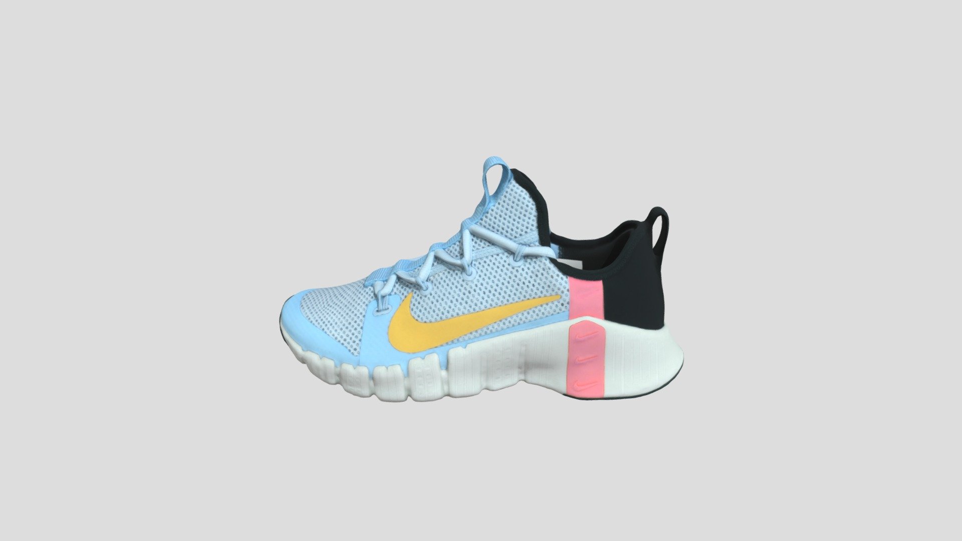This model was created firstly by 3D scanning on retail version, and then being detail-improved manually, thus a 1:1 repulica of the original
PBR ready
Low-poly
4K texture
Welcome to check out other models we have to offer. And we do accept custom orders as well :) - Nike Free Metcon 3 蓝白 女款_CJ6314-564 - Buy Royalty Free 3D model by TRARGUS 3d model
