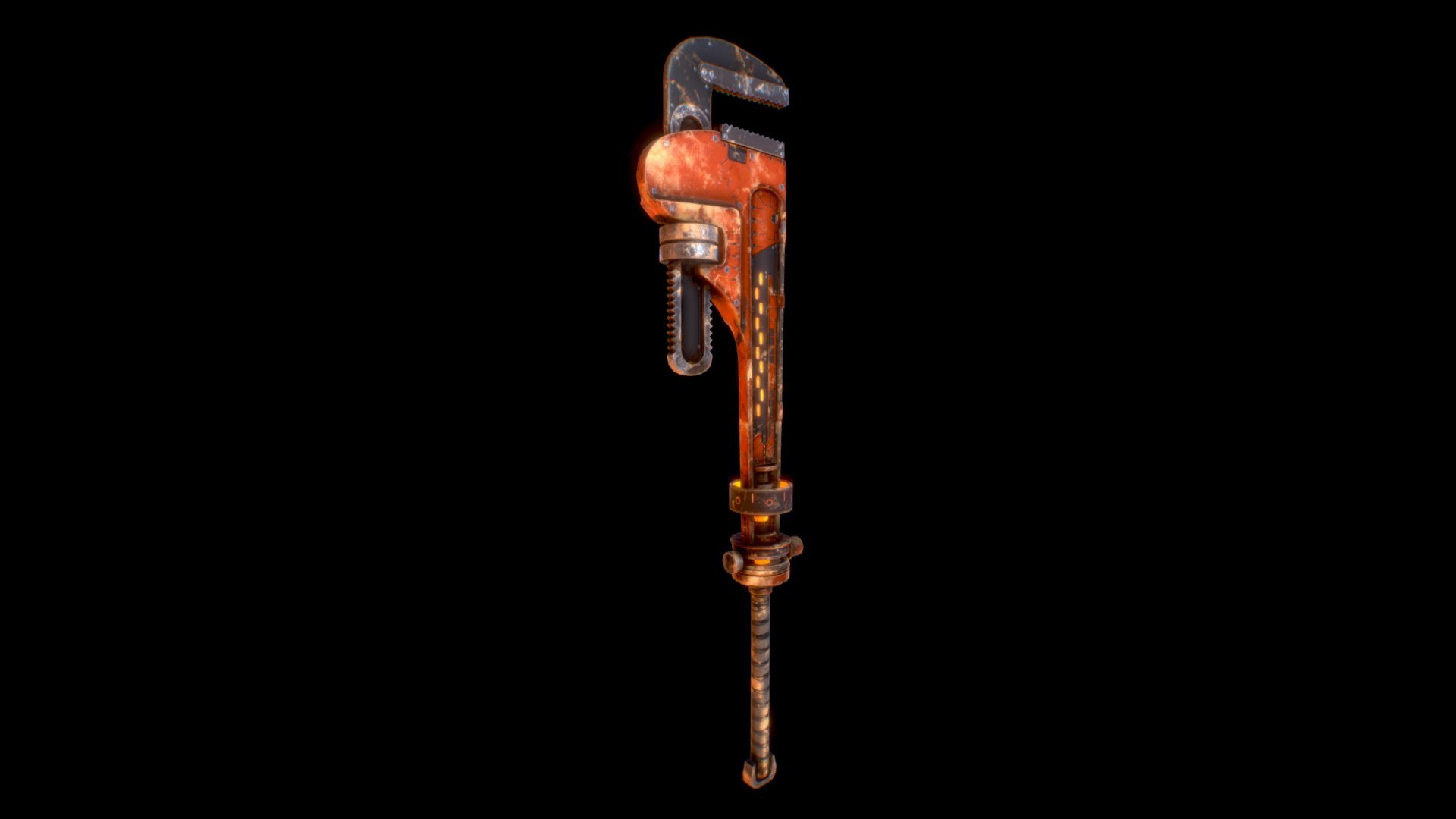 Modeling in Maya
PBR Material in substance Painter

Works for VR Animation EXT - Giant Pipe Wrench Weapon for VR Animation EXT - 3D model by yionguon 3d model