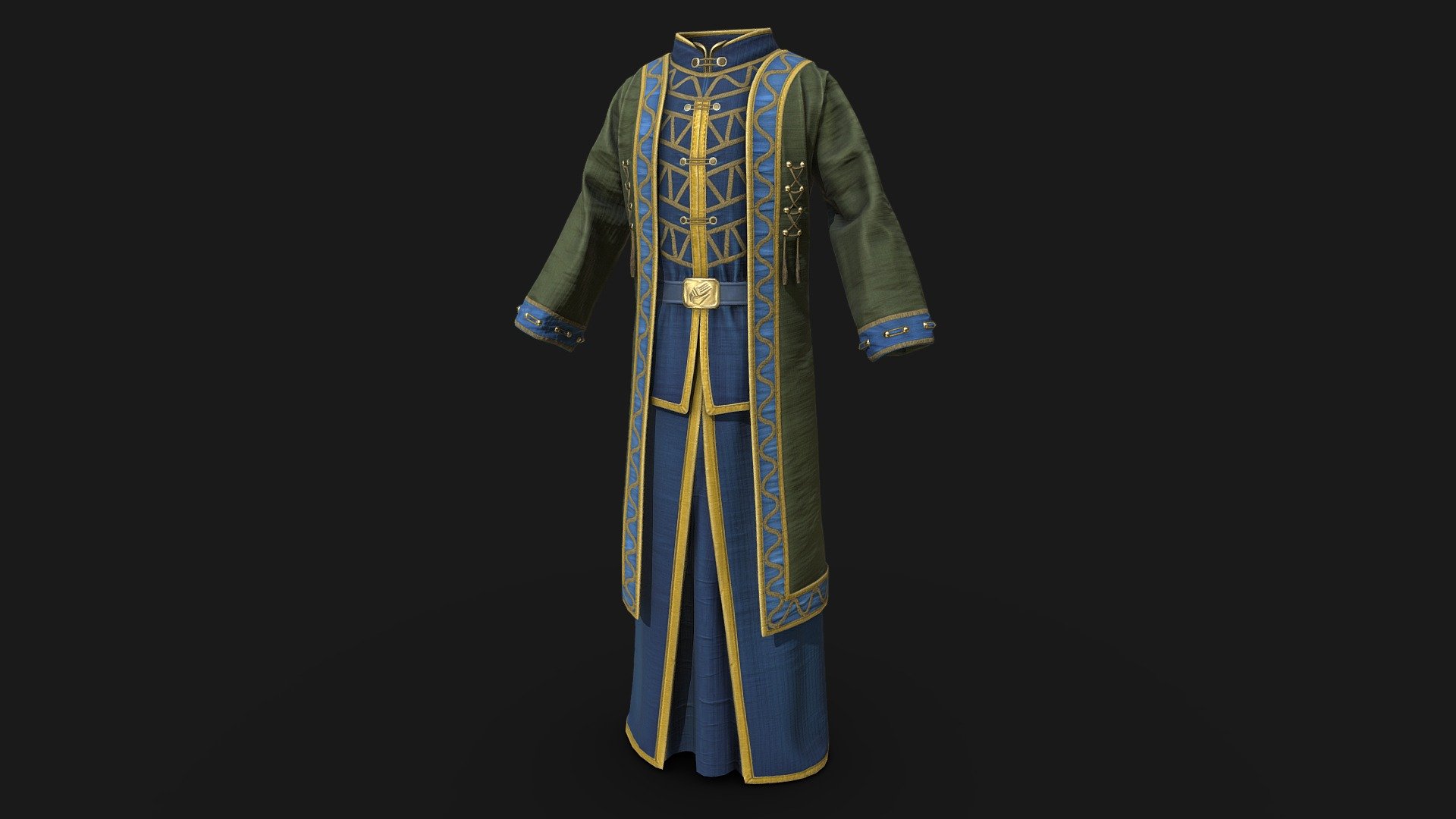 Expensive temple robe - Skywind tribunal temple robe - Download Free 3D model by Tarx (@Lanetary) 3d model