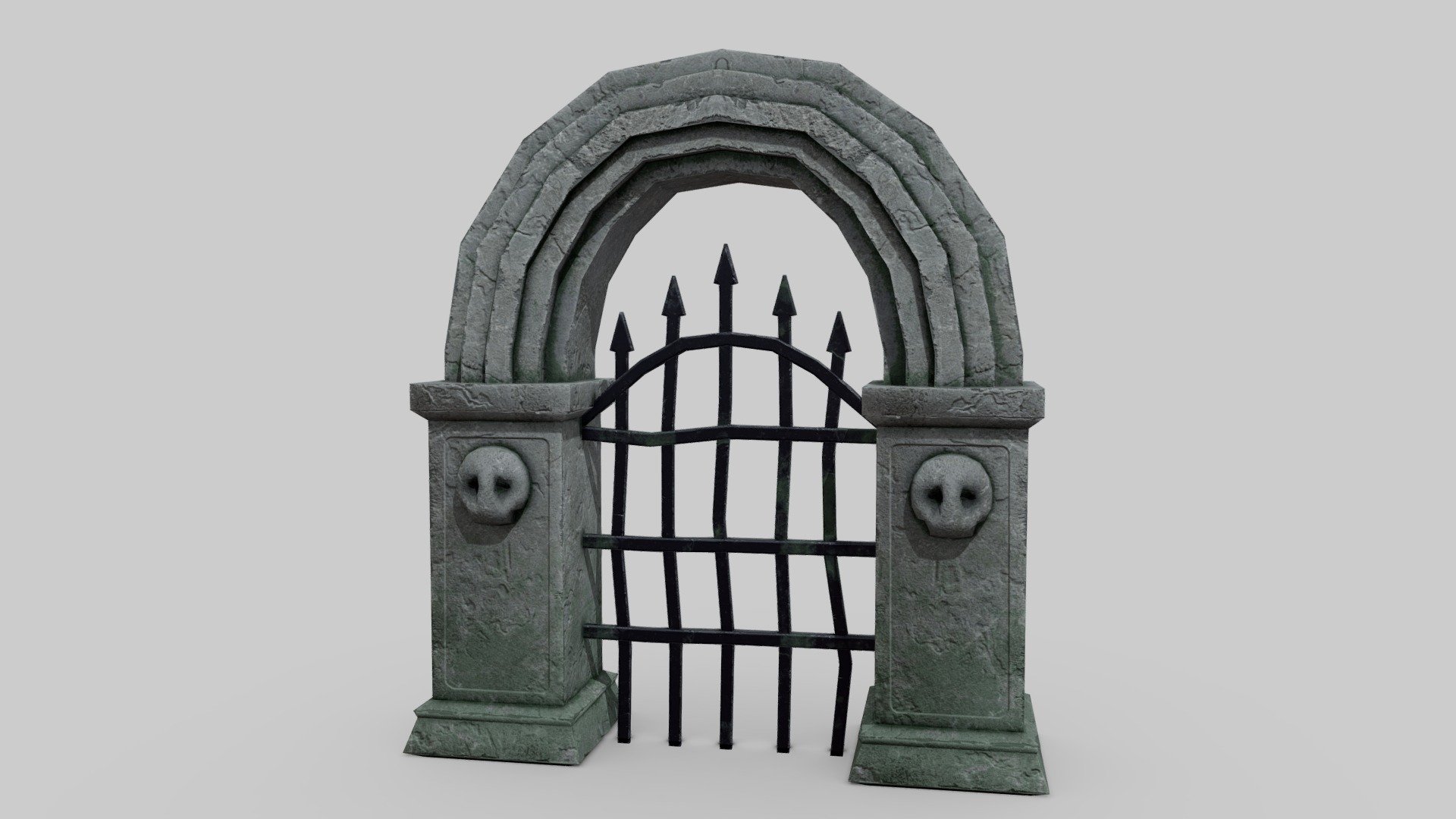 Cemetery Gate for your renders and games

Textures:

Diffuse color, Roughness, Metallic, Normal, Height

All textures are 2K

Files Formats:

Blend

Fbx

Obj - Cemetery Gate - Buy Royalty Free 3D model by Vanessa Araújo (@vanessa3d) 3d model