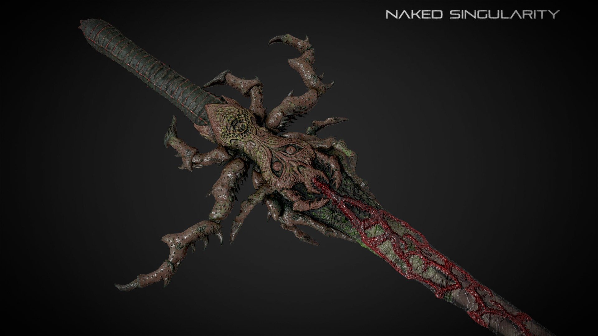 Living insect sword | Dark fantasy | 4K | PBR | Low poly

Original concept by Naked Singularity. Inspire by Dark Souls triology, Elden Ring and Half-Life.


Animation ready.
High quality low poly model.
High resolution texture.
Real world scale.
PBR texturing.
Blender file provided.

Check out other Dark fantasy game asset here

Customer support: nakedsingularity.studio@gmail.com

Follow us on: Youtube | Facebook | Instagram | Twitter | Artstation - Living insect sword | Dark fantasy | 4K | PBR - Buy Royalty Free 3D model by Naked Singularity (@nakedsingularity) 3d model