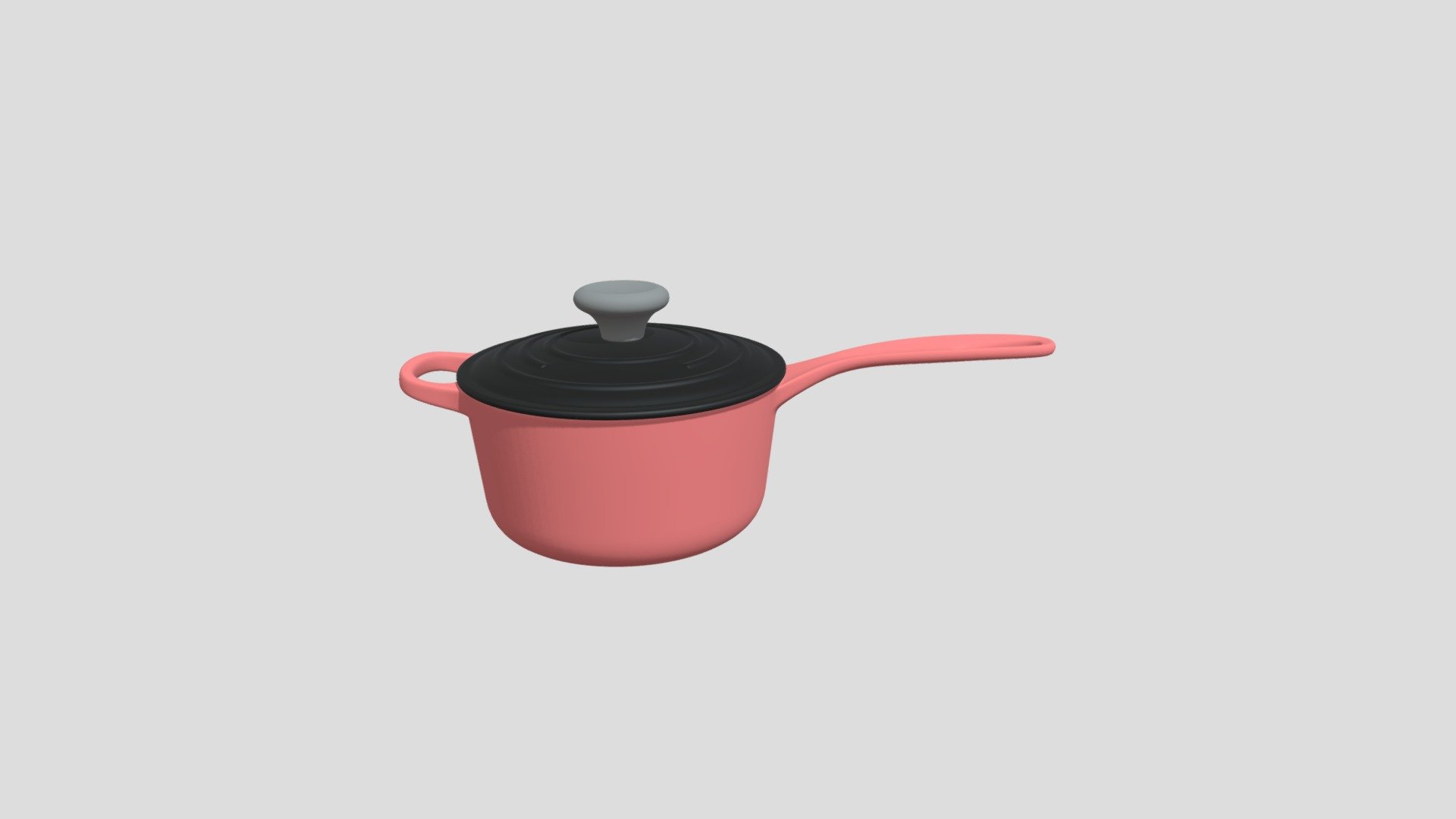 3D Model of Sauce Pan for your kitchen tools/equipment - Sauce Pan - Buy Royalty Free 3D model by ireneusben 3d model