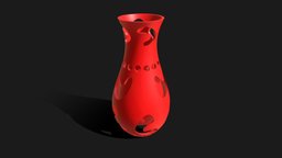 Vase with oranemts (SLA 3D) vase, ornament, 3dprinting, resin, unique-design, 3d, resin-printer