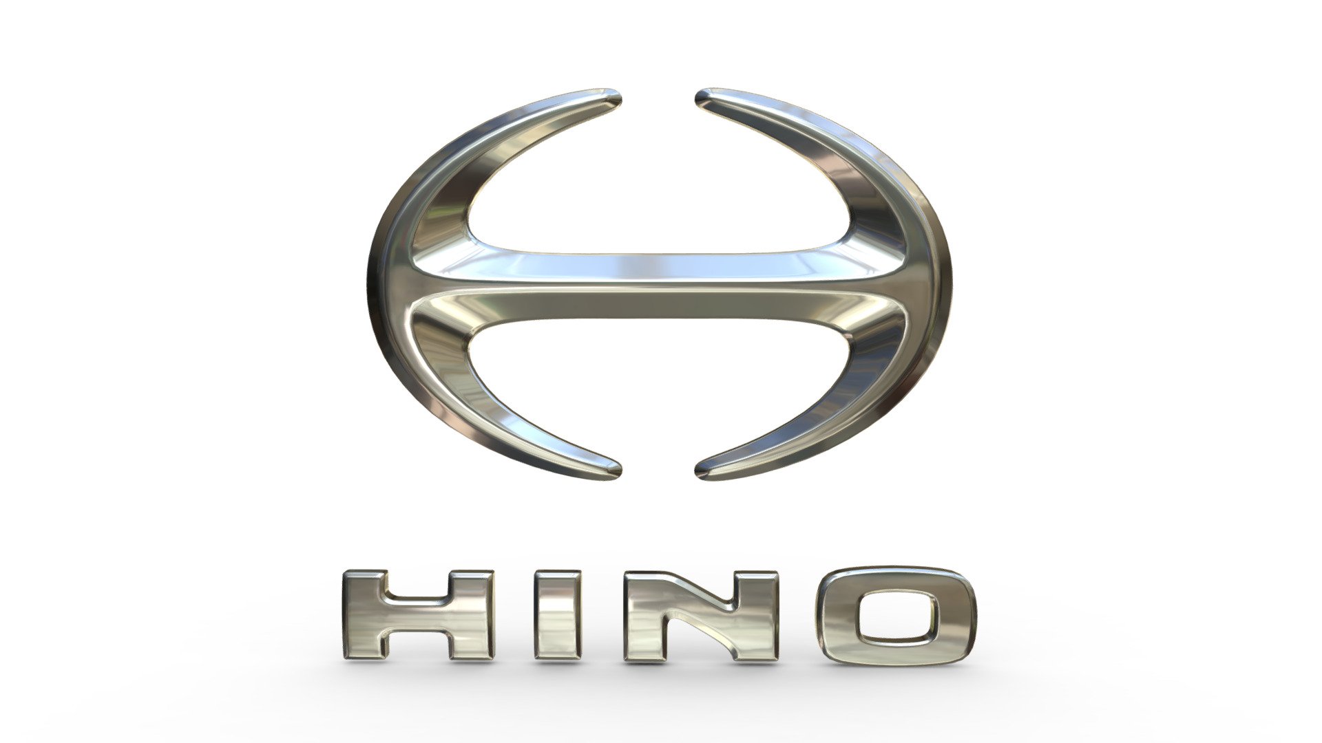 Hino Logo - 3D model by PolyArt (@ivan2020) 3d model