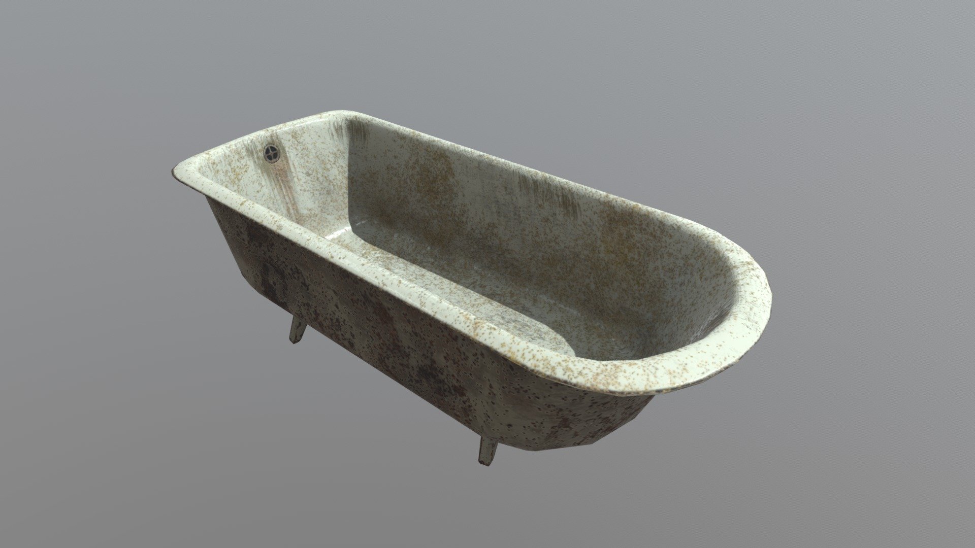 SM Bath Tub 01 - 3D model by 153986216 3d model