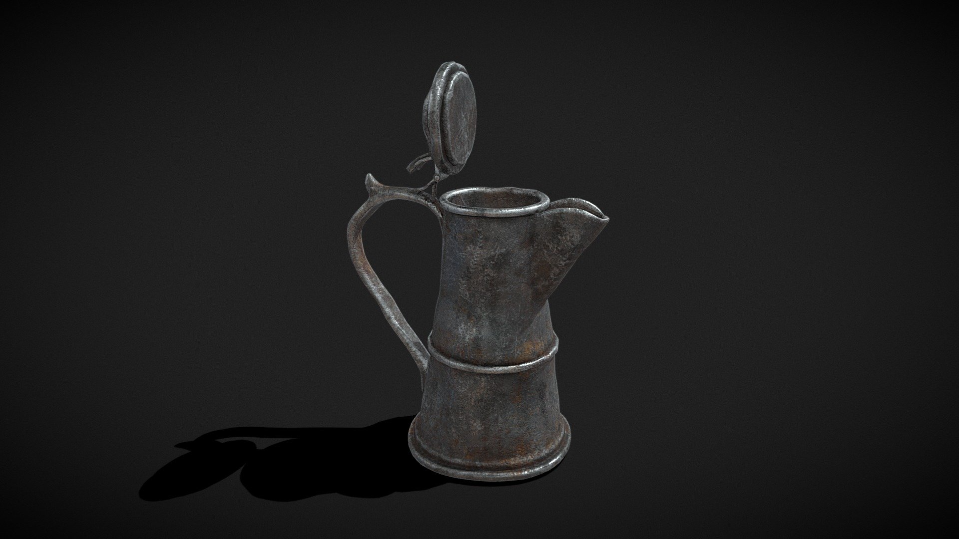 Worn Decorated Pewter Flagon 
VR / AR / Low-poly
PBR approved
Geometry Polygon mesh
Polygons 14,030
Vertices 13,987
Textures 4K PNG - Worn Decorated Pewter Flagon - Buy Royalty Free 3D model by GetDeadEntertainment 3d model