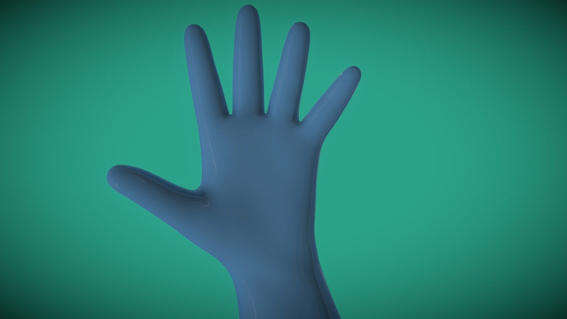 Glove - 3D model by Deb@neondigital (@neondigital) 3d model