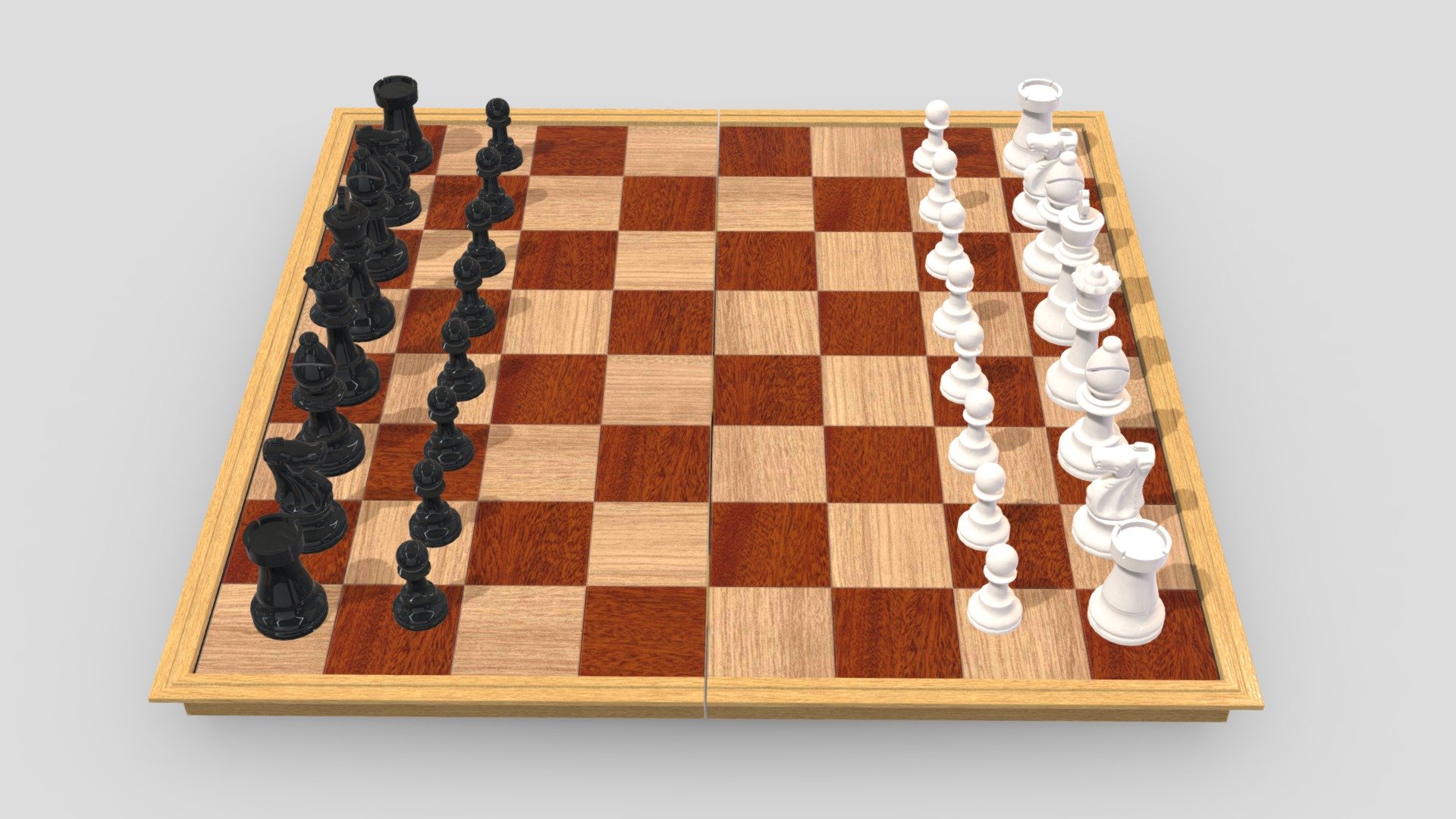 Hi, I'm Frezzy. I am leader of Cgivn studio. We are a team of talented artists working together since 2013.
If you want hire me to do 3d model please touch me at:cgivn.studio Thanks you! - Chess Board Full Set PBR Realistic - Buy Royalty Free 3D model by Frezzy3D 3d model