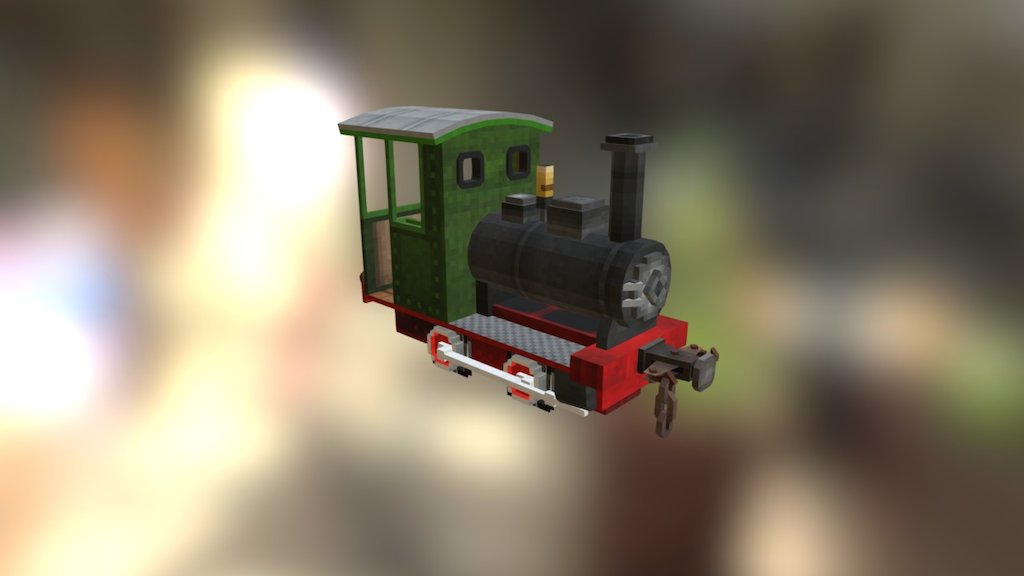 Locomotive for upcoming Rails of War update 3d model