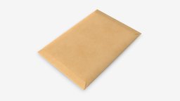 Envelope mockup 01 empty, card, template, post, paper, mail, mockup, letter, mock, envelope, corporate, branding, postcard, postal, message, blank, 3d, pbr, design