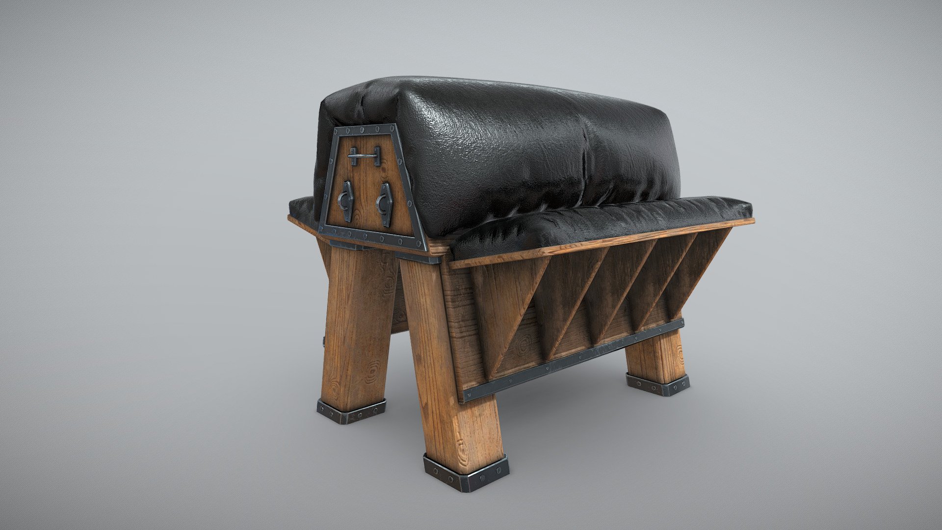 BDSM Horse

I made this piece of furniture in Blender 3.1 and  textured it in Substance Painter.

3x 2k material slots 3d model