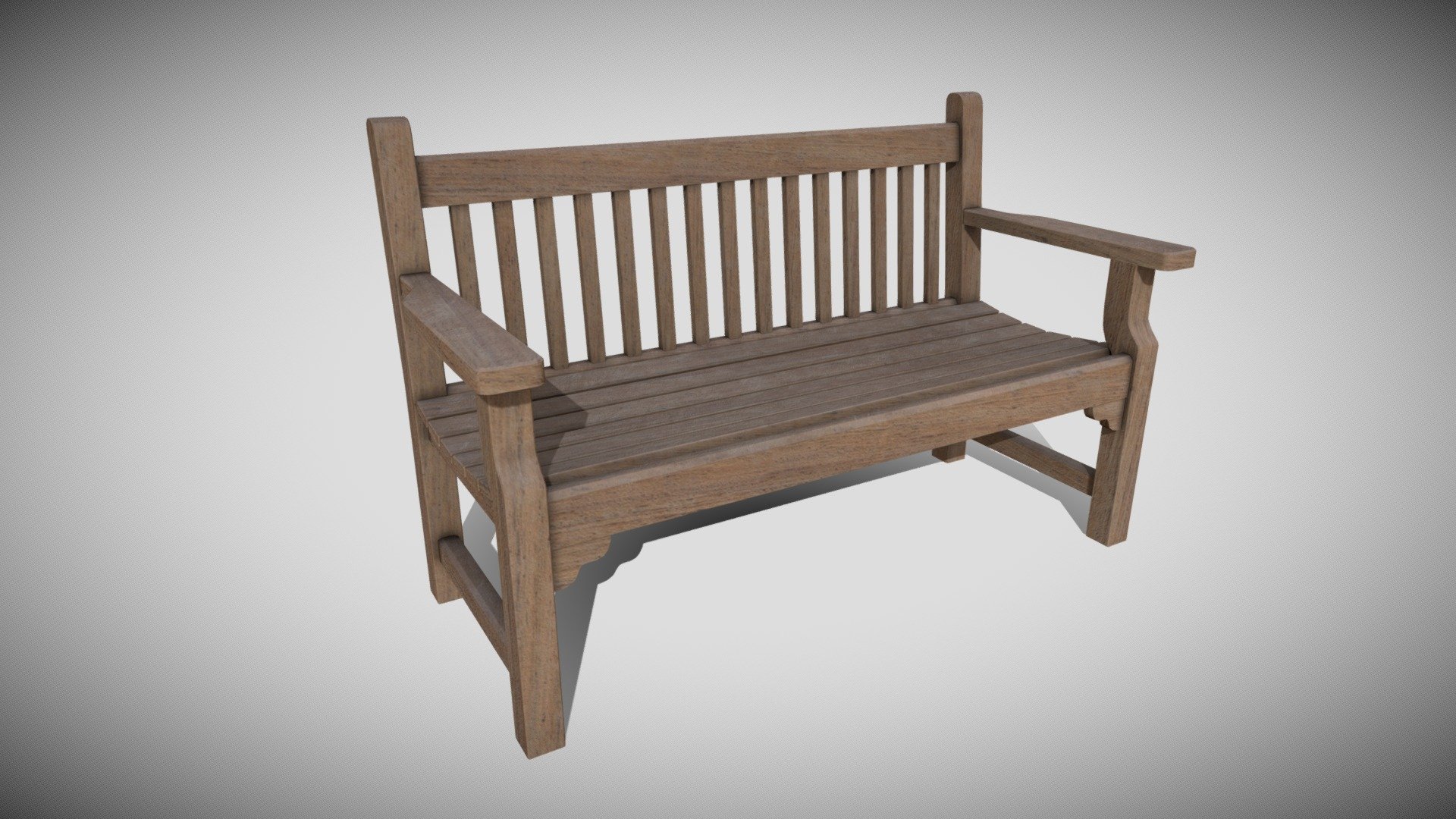 Garden bench 2

Decorative wooden garden bench.

They use PBR textures of 2048x2048 pixels and includes:


Albedo
Heightmap
Normalmap
Occlusion
Specular
 - Garden Bench 2 - Buy Royalty Free 3D model by scailman 3d model