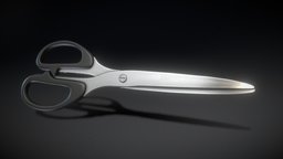 Scissors Rigged And Animated Clean Version office, scissors, 3dcoat, desktop, blender-3d, clean-version, 3dhaupt, scissors-rigged, animation, animated, interior, rigged