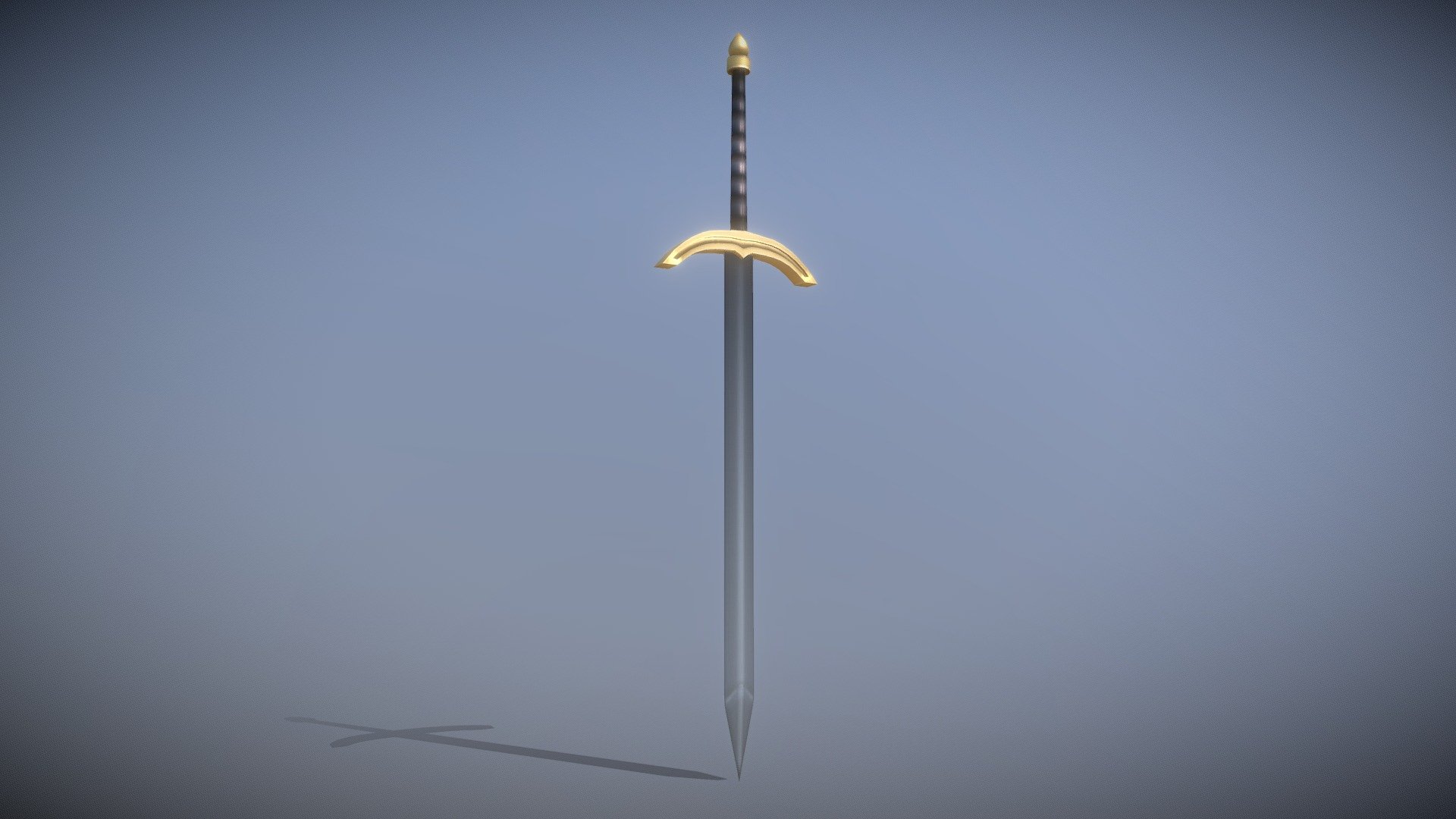 Practice :) - Cartoon Sword - Download Free 3D model by CrossTaker 3d model