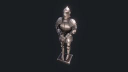 Knight texture, lowpoly, characters