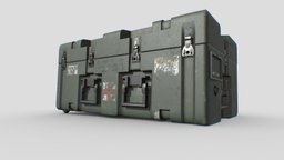 Hardigg Military Crate with Medical Supply crate, supply, supplies, militarycrate, military, medical, war, hardigg